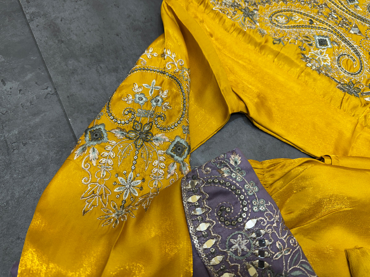 Partywear Plazo Suit C14