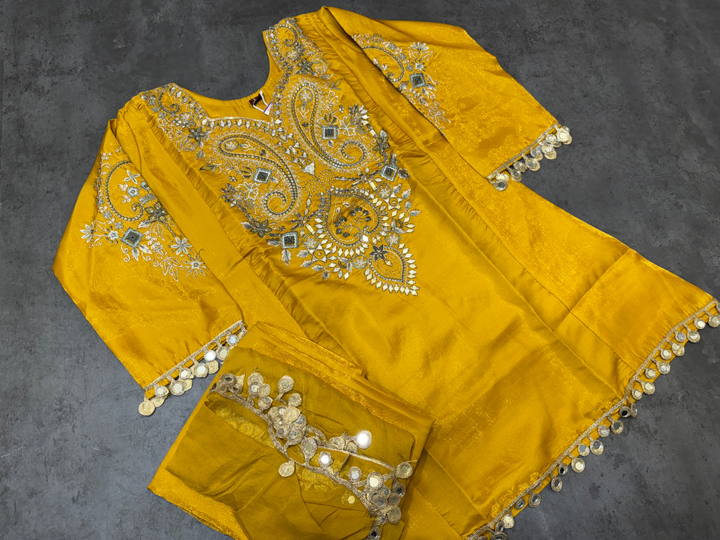 Partywear Plazo Suit C14