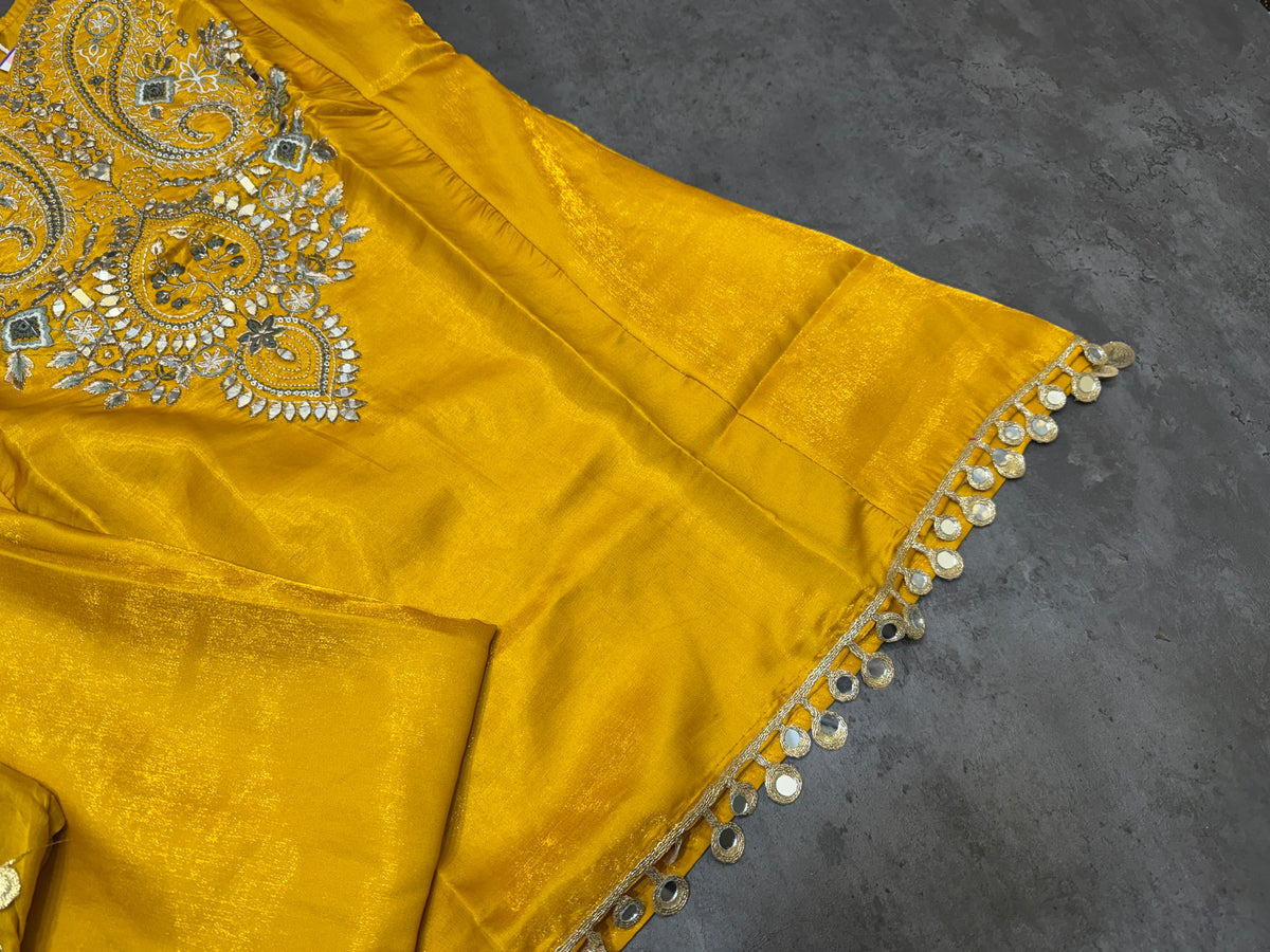 Partywear Plazo Suit C14