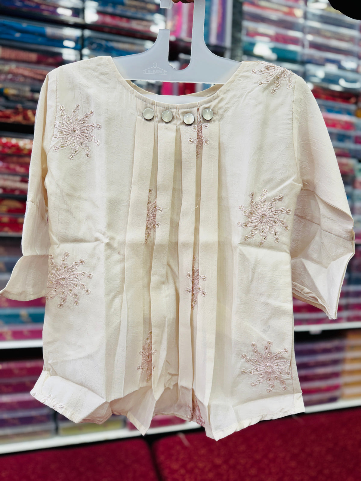 Short Embroidery Top C50