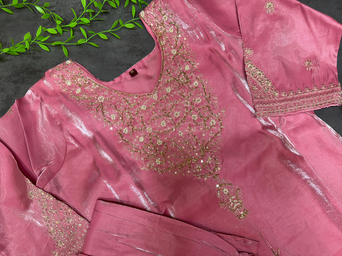 Premium Glass Tissue 3pcs Dress C58